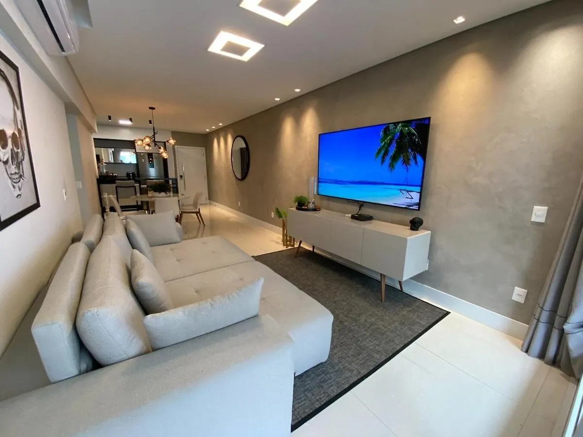 شقة Apartamento Novo 2 Suites Jurere Florianópolis البرازيل